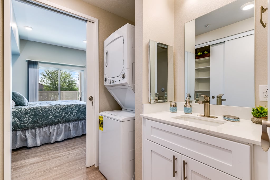 PRVWestgateL-19- Laundry Area in our Deer Valley Model - One-Bedroom Apartment Home