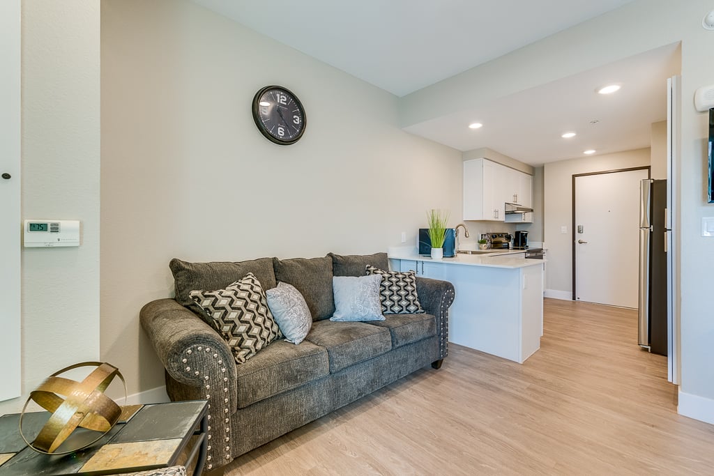 PRVWestgateL-8 - Living Room in our Deer Valley Model - One-Bedroom Apartment Home