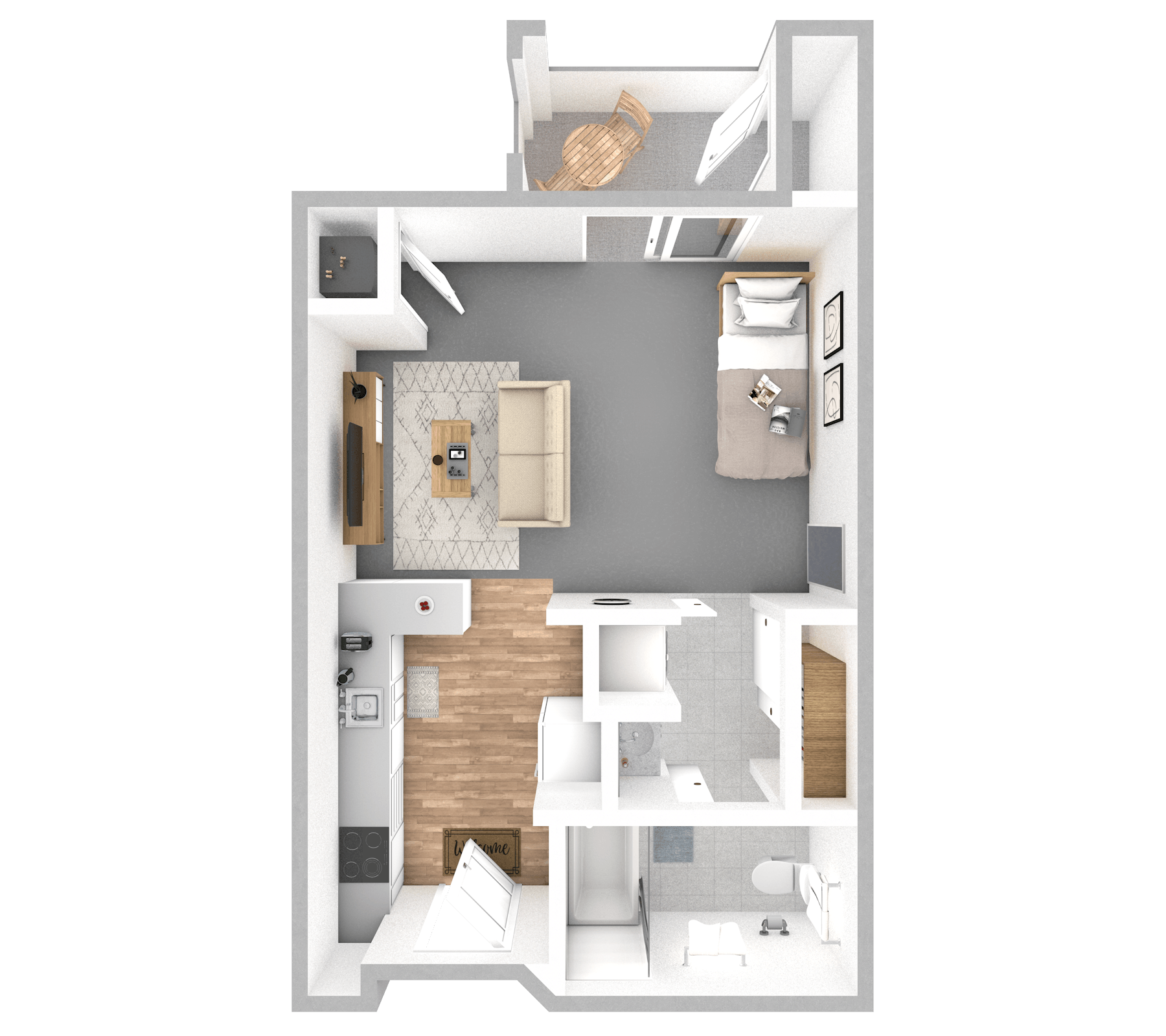 Suite | One Bathroom