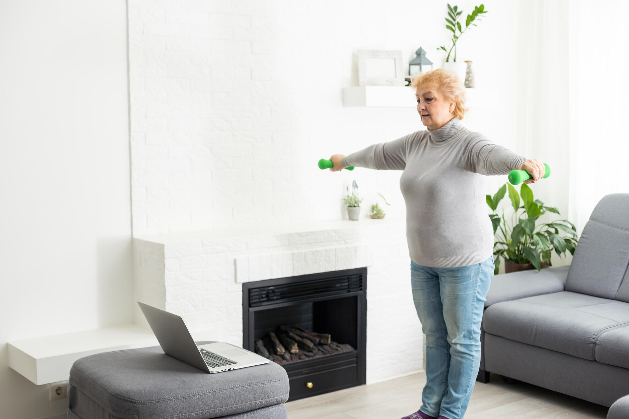 Indoor Walking Exercises for Seniors in Glendale Independent Living